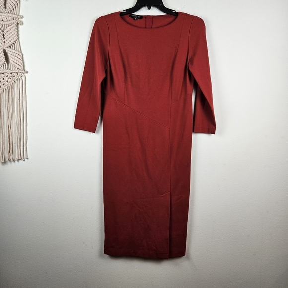 Lafayette 148 New York Career Sheath Pencil Dress Size 6 - Picture 1 of 8
